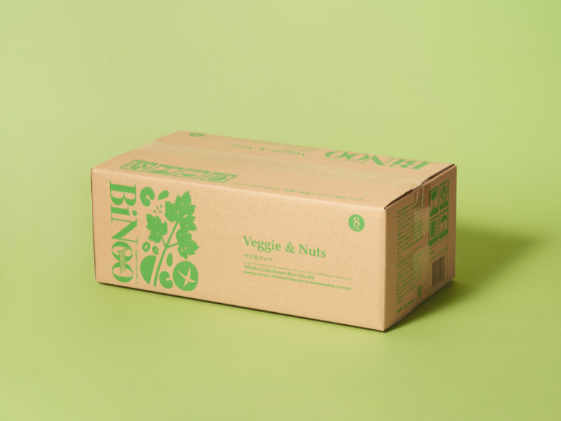玄米カップ麺BiNoo1箱（8カップ入り）
