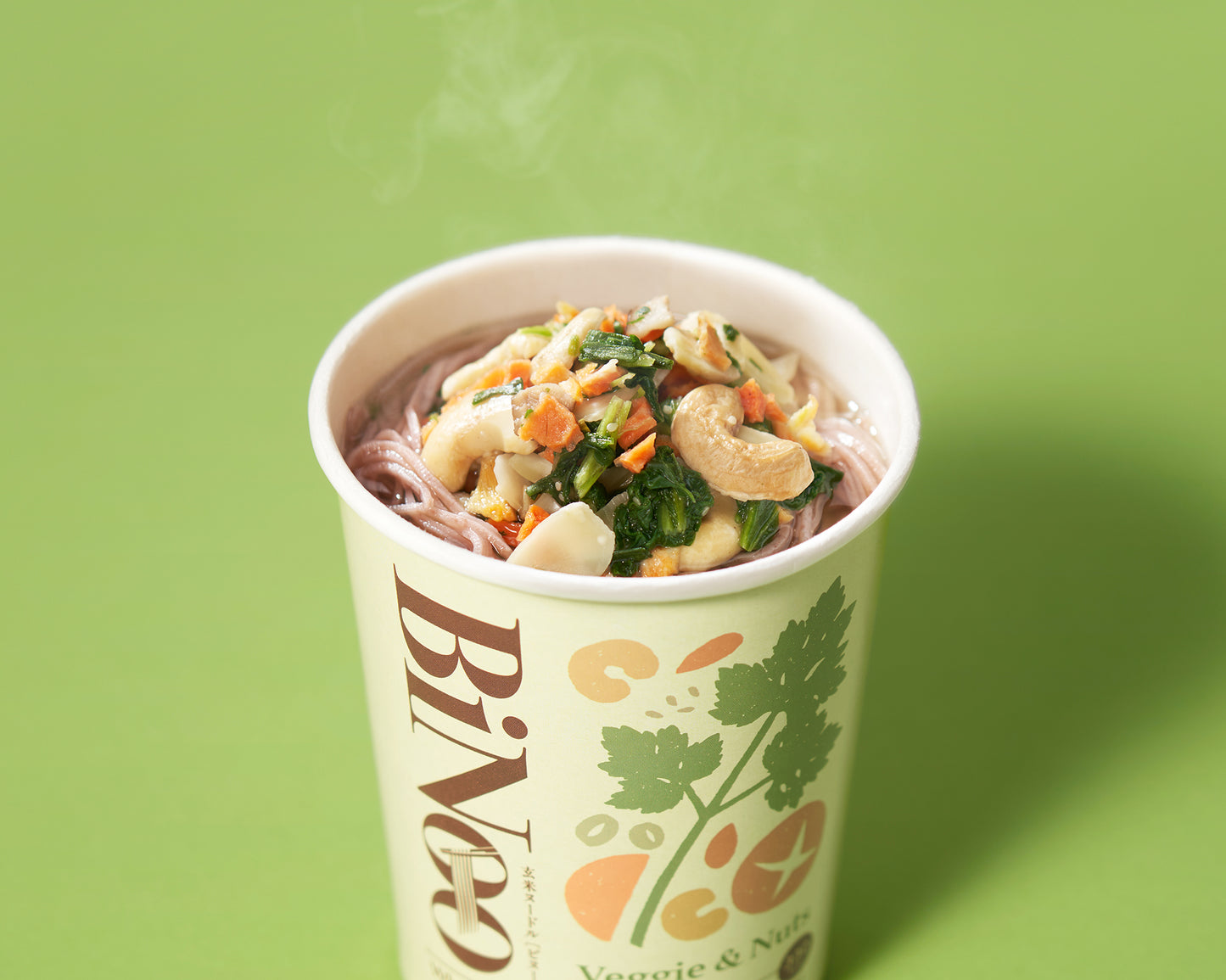 玄米カップ麺BiNoo1箱（8カップ入り）